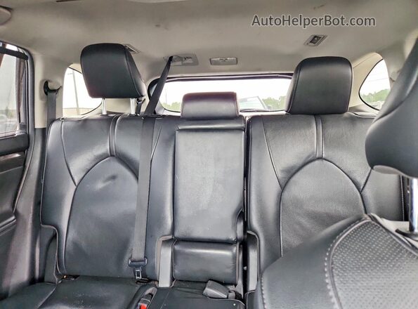 5TDYARAHXMS006660 2021 TOYOTA HIGHLANDER Black Rear seats view