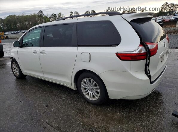 5TDYK3DC0GS703639 2016 TOYOTA SIENNA White Задня ліва чверть