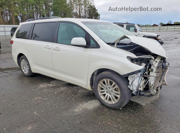 5TDYK3DC0GS703639 2016 TOYOTA SIENNA White Передня права чверть