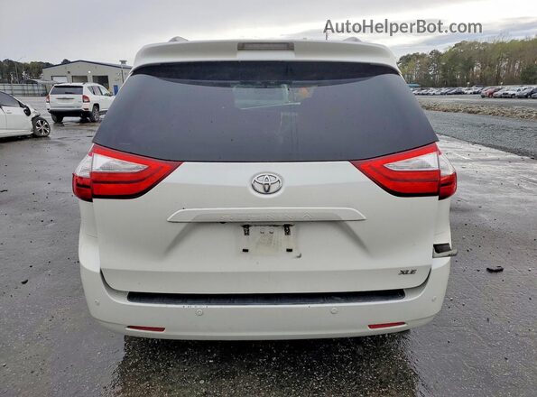 5TDYK3DC0GS703639 2016 TOYOTA SIENNA White Вид ззаду