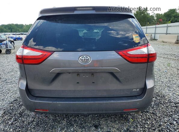 5TDYK3DC0GS707934 2016 TOYOTA SIENNA Gray Vista trasera