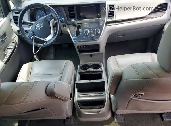 5TDYK3DC0GS707934 2016 TOYOTA SIENNA Gray Vista del salpicadero