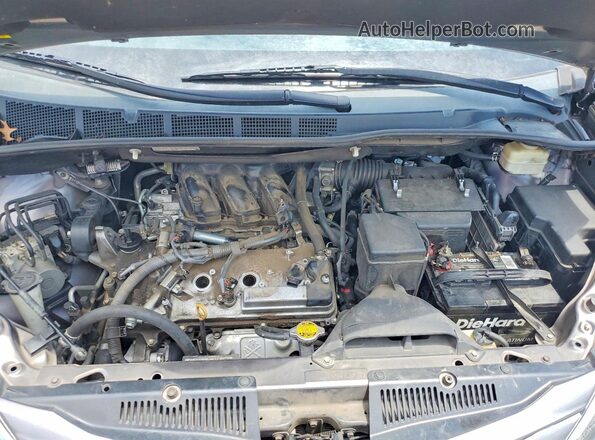 5TDYK3DC0GS707934 2016 TOYOTA SIENNA Gray Vista del compartimento del motor