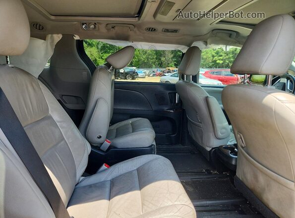 5TDYK3DC0GS758771 2016 TOYOTA SIENNA Серый Вид задней части салона