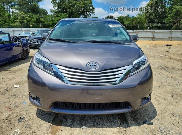 5TDYK3DC0GS758771 2016 TOYOTA SIENNA Серый Вид спереди