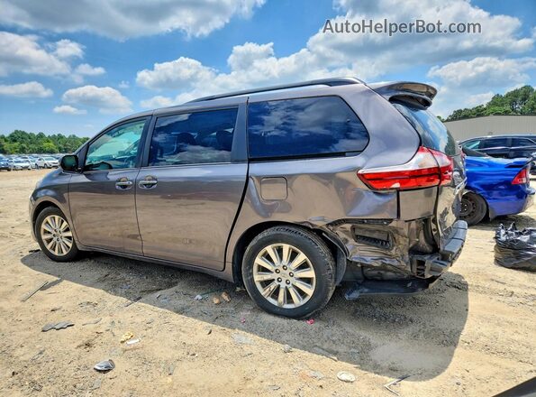 5TDYK3DC0GS758771 2016 TOYOTA SIENNA Серый Задняя левая четверть