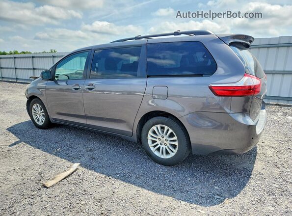 5TDYK3DC0GS759788 2016 TOYOTA SIENNA Gray Rear left