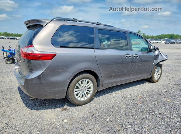 5TDYK3DC0GS759788 2016 TOYOTA SIENNA Gray Rear right