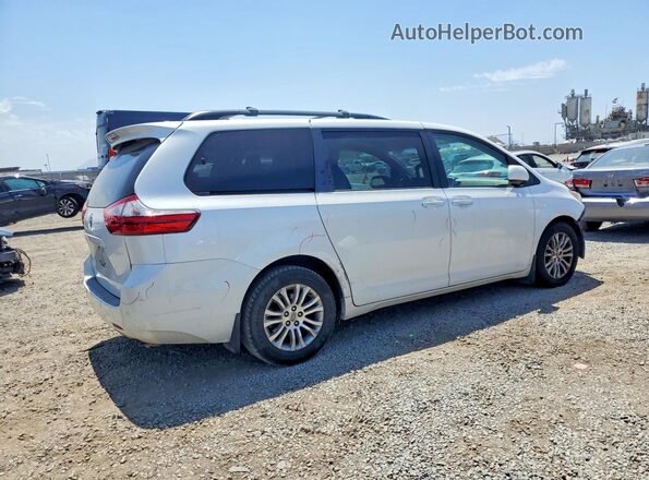 5TDYK3DC1GS755409 2016 TOYOTA SIENNA White Trasero derecho