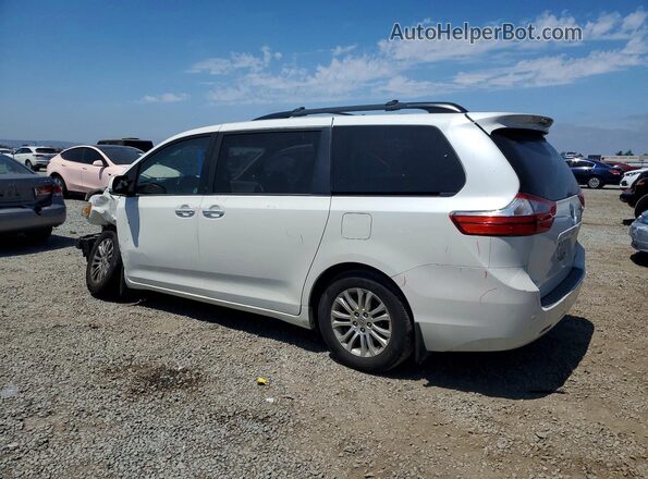 5TDYK3DC1GS755409 2016 TOYOTA SIENNA White Trasero izquierdo