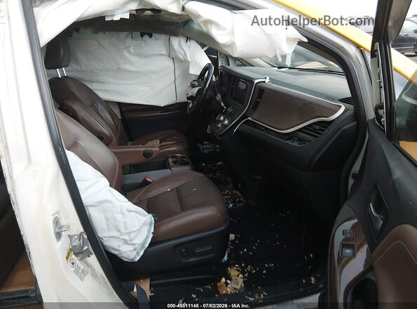5TDYK3DC1GS763400 2016 TOYOTA SIENNA Yellow Вид салону спереду
