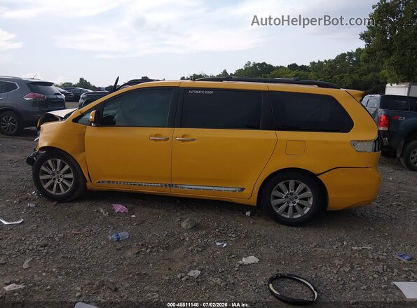 5TDYK3DC1GS763400 2016 TOYOTA SIENNA Yellow 