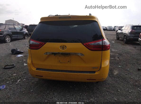 5TDYK3DC1GS763400 2016 TOYOTA SIENNA Yellow 