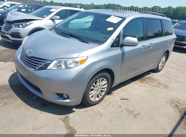 5TDYK3DC2GS709071 2016 TOYOTA SIENNA Gray Передня ліва чверть
