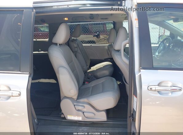 5TDYK3DC2GS709071 2016 TOYOTA SIENNA Gray Вид наклейки з VIN-кодом