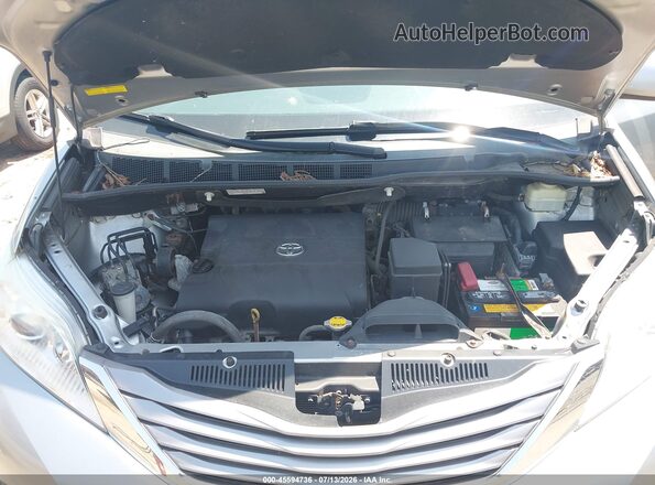 5TDYK3DC2GS709071 2016 TOYOTA SIENNA Gray Вид ззаду