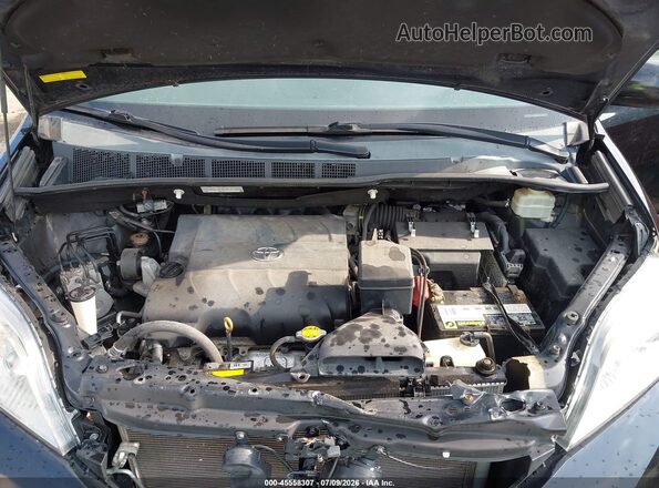 5TDYK3DC2GS723326 2016 TOYOTA SIENNA Black უკანა ხედი