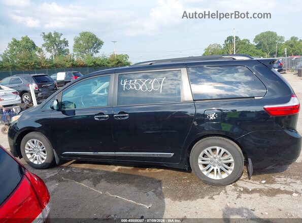 5TDYK3DC2GS723326 2016 TOYOTA SIENNA Black სალონის 360-გრადუსიანი ხედი