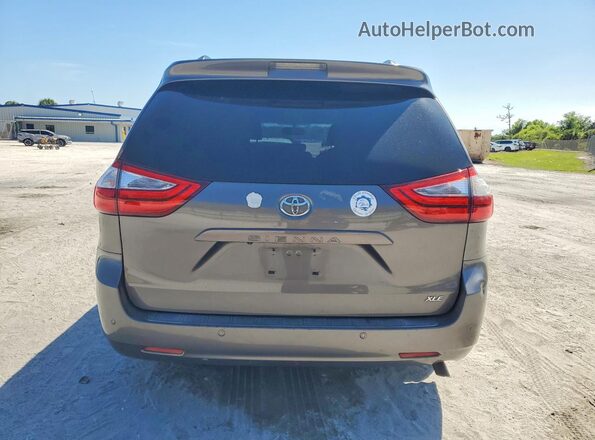 5TDYK3DC3GS699859 2016 TOYOTA SIENNA Charcoal Հետևի տեսք