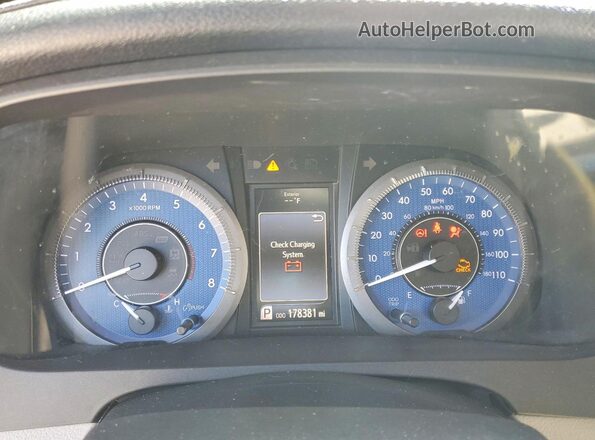 5TDYK3DC3GS699859 2016 TOYOTA SIENNA Charcoal Սարքավորումների վահանակի տեսք