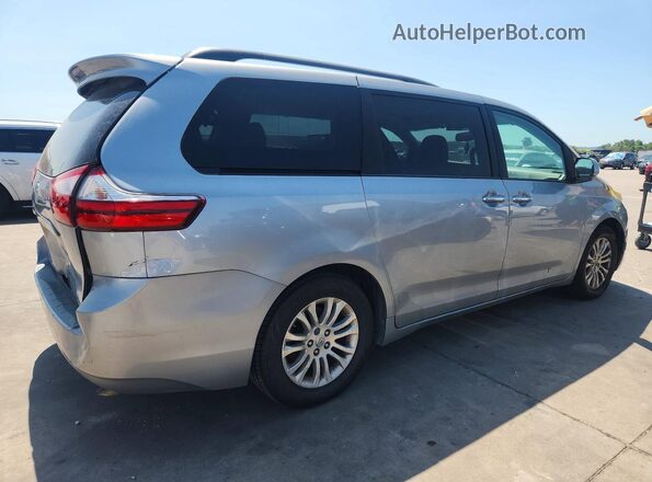 5TDYK3DC3GS716241 2016 TOYOTA SIENNA Silver Հետևի աջ