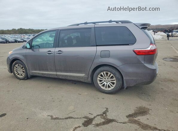 5TDYK3DC3GS723061 2016 TOYOTA SIENNA Silver Հետևի ձախ