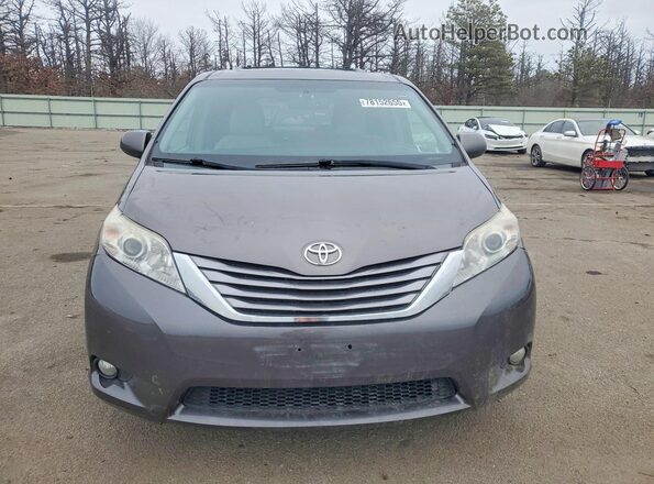 5TDYK3DC3GS723061 2016 TOYOTA SIENNA Silver Դիմացի տեսք