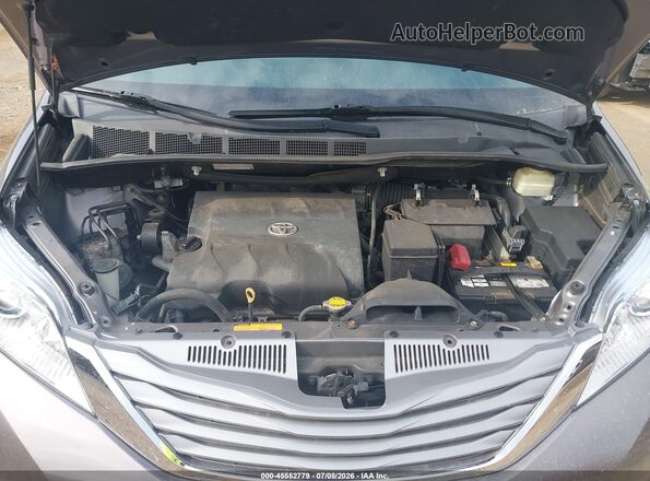 5TDYK3DC3GS729779 2016 TOYOTA SIENNA Серый Вид сзади