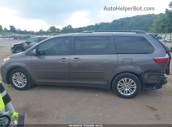 5TDYK3DC3GS729779 2016 TOYOTA SIENNA Серый Панорамный вид салона 360°
