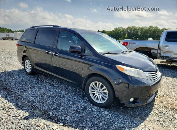 5TDYK3DC3GS729958 2016 TOYOTA SIENNA Black Front right