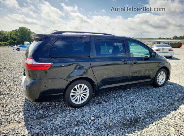 5TDYK3DC3GS729958 2016 TOYOTA SIENNA Black Rear right