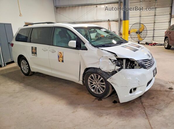 5TDYK3DC3GS744976 2016 TOYOTA SIENNA White წინა მარჯვენა