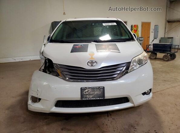 5TDYK3DC3GS744976 2016 TOYOTA SIENNA White წინა ხედი