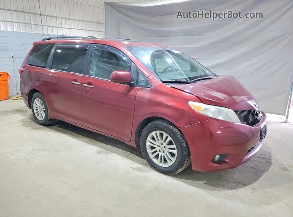 5TDYK3DC3GS749109 2016 TOYOTA SIENNA Red Delantero derecho