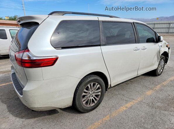 5TDYK3DC4GS722291 2016 TOYOTA SIENNA White Trasero derecho