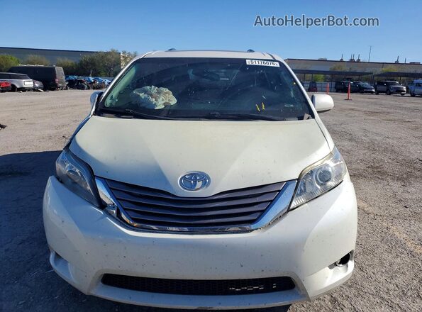 5TDYK3DC4GS722291 2016 TOYOTA SIENNA White Vista frontal