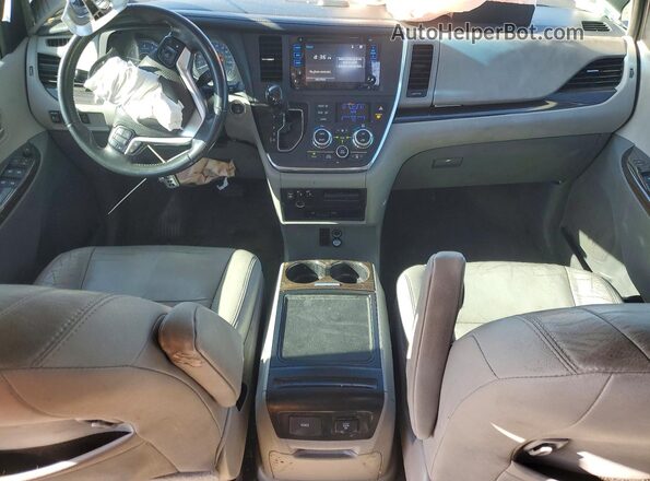 5TDYK3DC4GS722291 2016 TOYOTA SIENNA White Vista del salpicadero