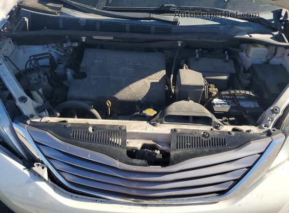 5TDYK3DC4GS722291 2016 TOYOTA SIENNA White Vista del compartimento del motor