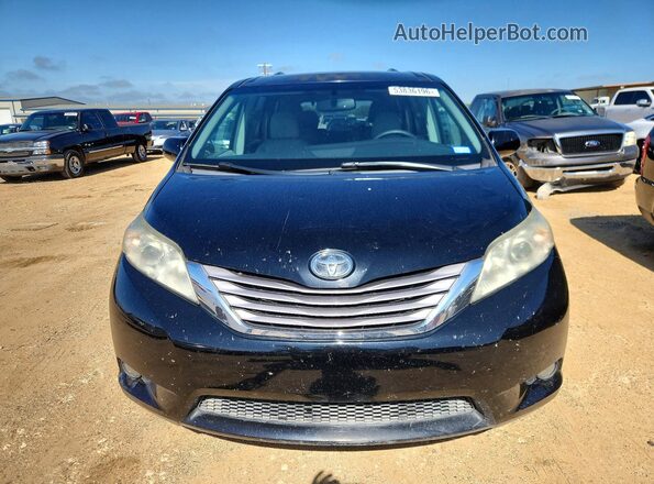 5TDYK3DC4GS754433 2016 TOYOTA SIENNA Black Вид спереду