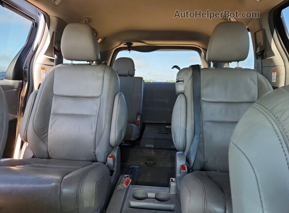 5TDYK3DC4GS754433 2016 TOYOTA SIENNA Black Вид задніх сидінь