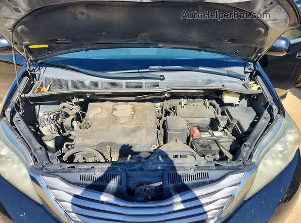 5TDYK3DC4GS754433 2016 TOYOTA SIENNA Black Вид підкапотного простору