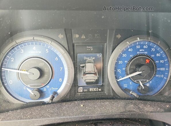5TDYK3DC5GS695439 2016 TOYOTA SIENNA Gray Vista del cuadro de instrumentos