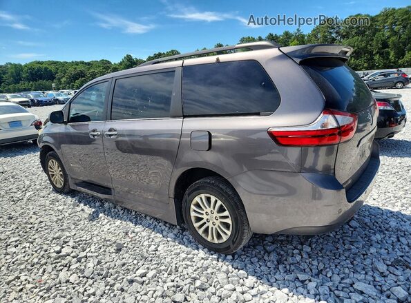 5TDYK3DC5GS695439 2016 TOYOTA SIENNA Gray Trasero izquierdo