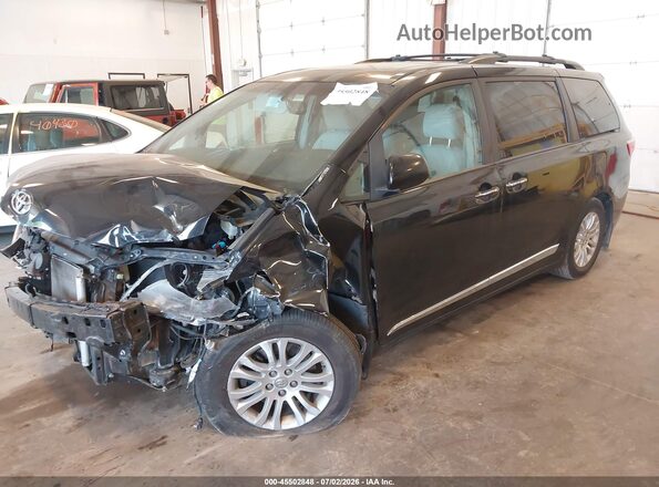 5TDYK3DC5GS720839 2016 TOYOTA SIENNA Black Front left