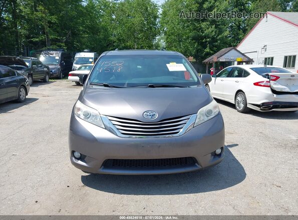 5TDYK3DC5GS722901 2016 TOYOTA SIENNA Gray Instrument cluster view