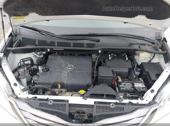 5TDYK3DC5GS754330 2016 TOYOTA SIENNA White Vista trasera
