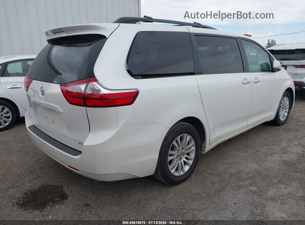 5TDYK3DC5GS754330 2016 TOYOTA SIENNA White Trasero derecho
