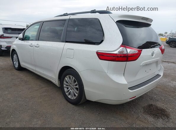 5TDYK3DC5GS754330 2016 TOYOTA SIENNA White Trasero izquierdo