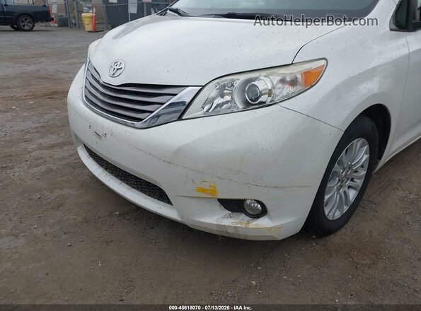 5TDYK3DC5GS754330 2016 TOYOTA SIENNA White Vista frontal