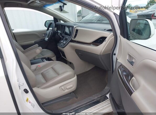 5TDYK3DC5GS754330 2016 TOYOTA SIENNA White Vista interior delantera